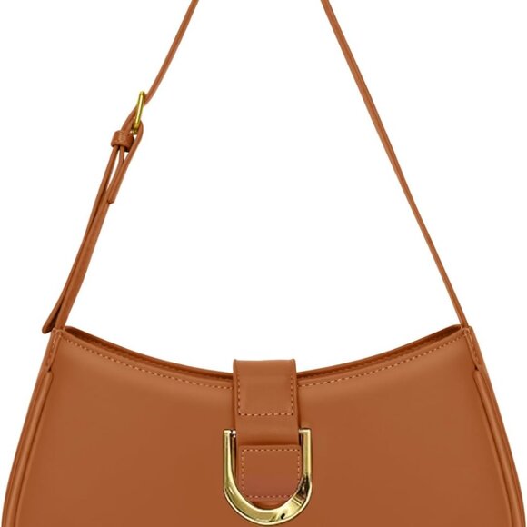 Chic PU Leather Women’s Clutch with Adjustable Strap - Perfect for Everyday Use - Picture 1 of 7